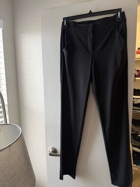 Emporio Armani Black Straight-Leg Women's Pants